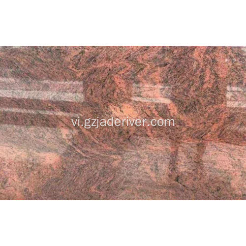 Đá granite đỏ nhiều màu cho mặt bàn